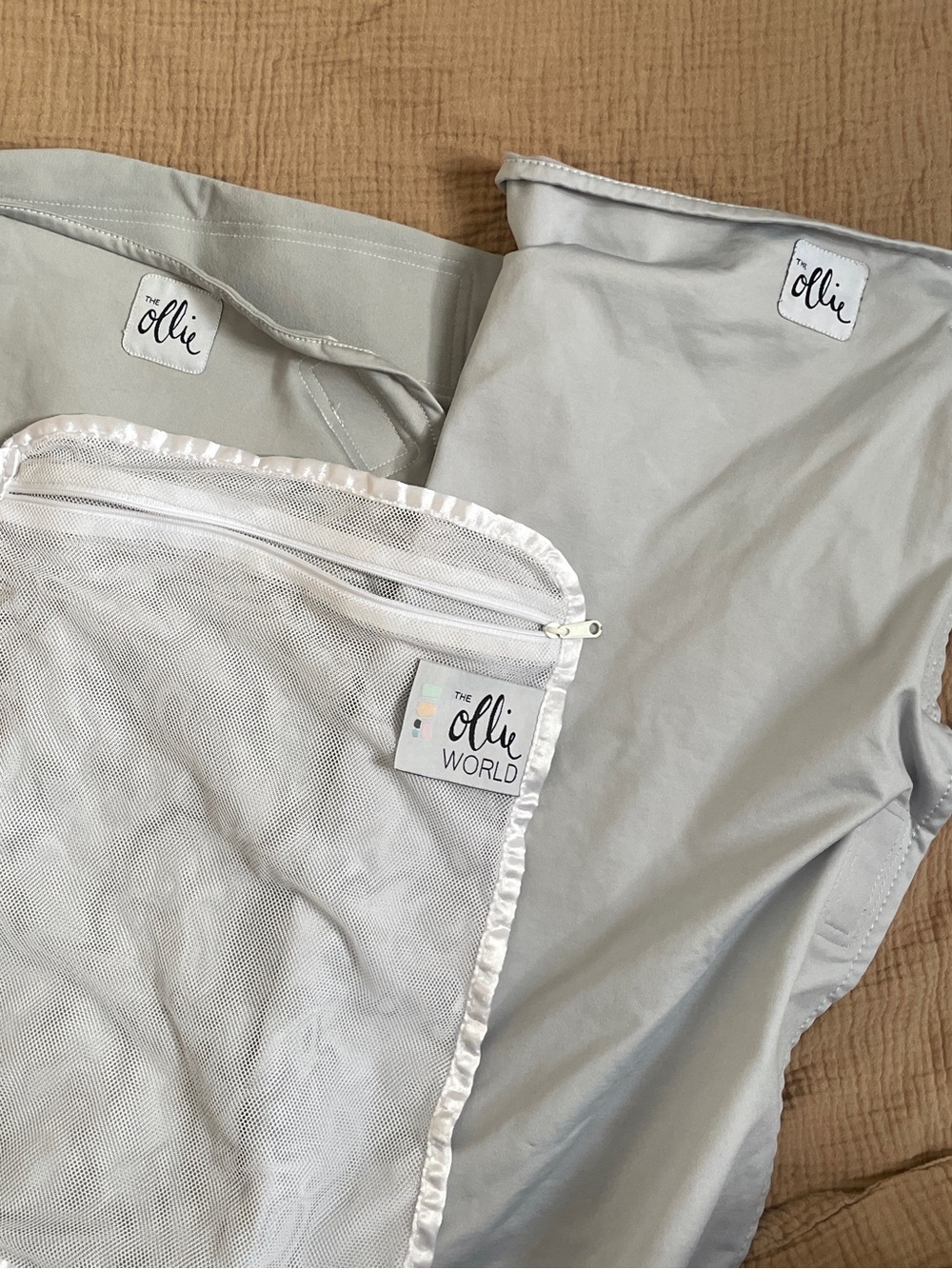 The Ollie Swaddle - set of 2 & bonus wash sack